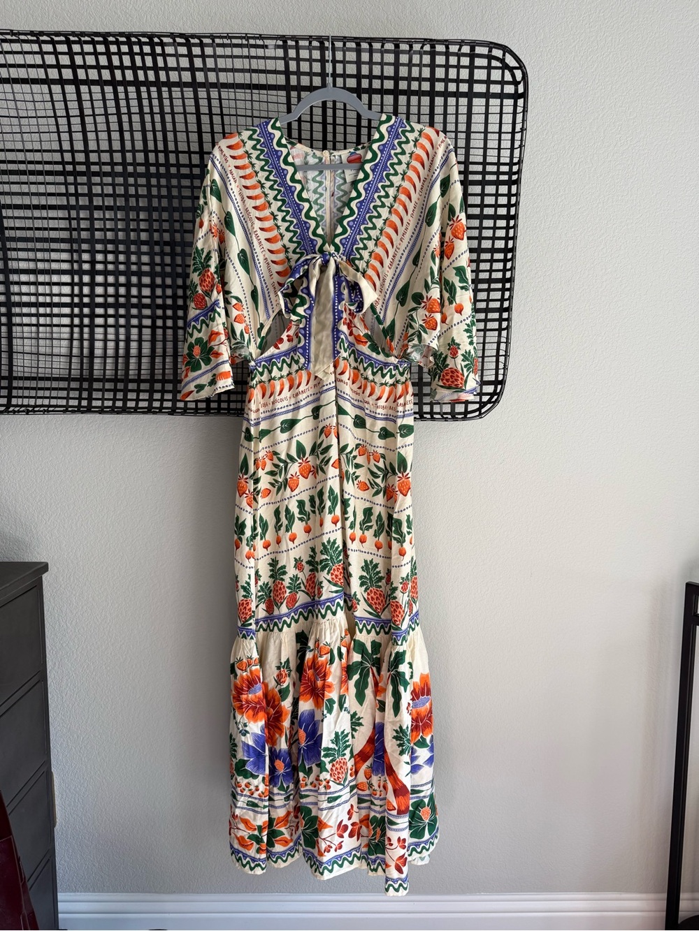 Farm Rio V-Neck Kaftan Maxi Dress - Picture 2 of 8